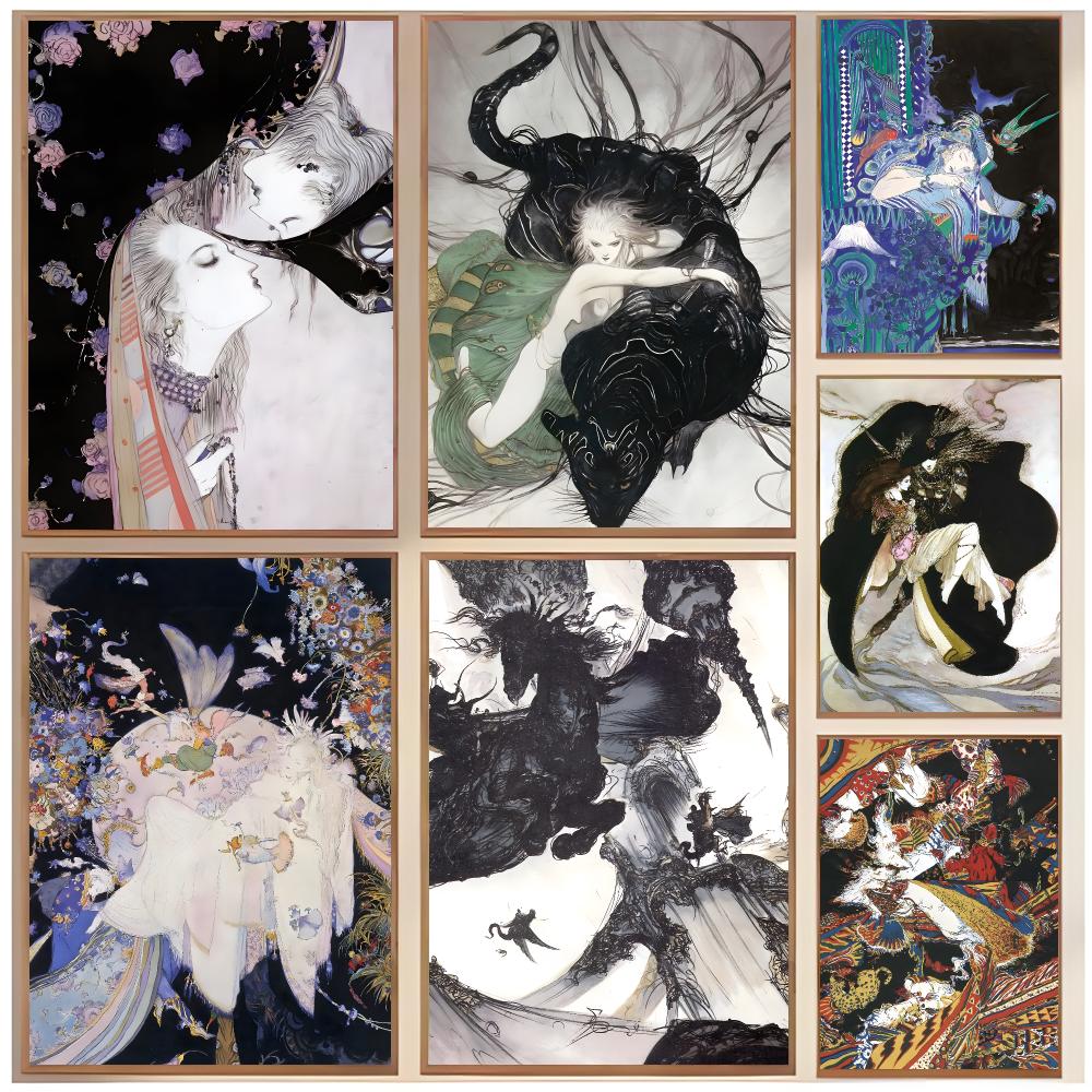 Interior Design Illustration - Dreamy Illustrator Y-Yoshitaka Amano Poster Classic