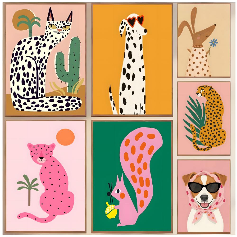 Interior Design Illustration - Sweet Art C-Cute Illustration Poster Classic
