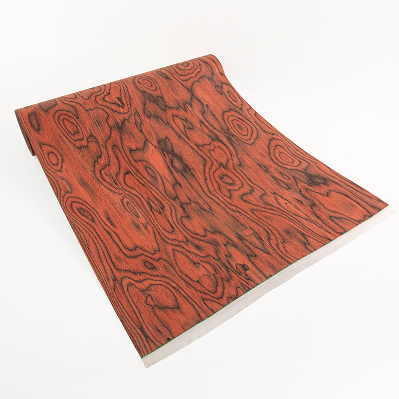 Interior Design Modern - 58x250cm Exotic Red Burl Engineered Wood
