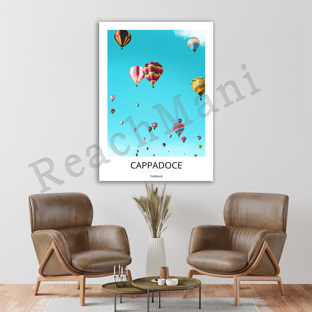 Cappadocia, poster printing, t - Interior Design Illustration review and price