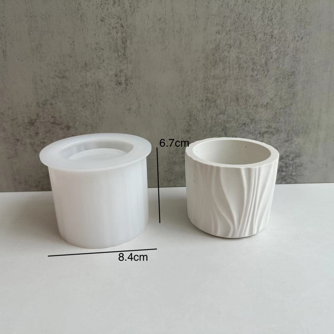 Gypsum Lined Candle Cup Silico - Ceramic Candle Vessel review and price
