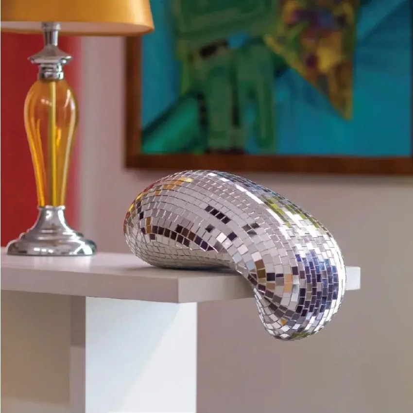 Reflective Melting Disco Ball  - Interior Design Minimalist review and price