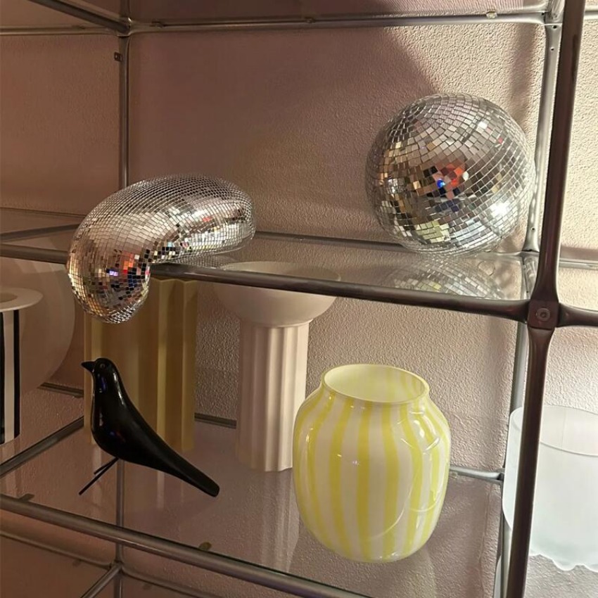 Reflective Melting Disco Ball  - Interior Design Minimalist review and price