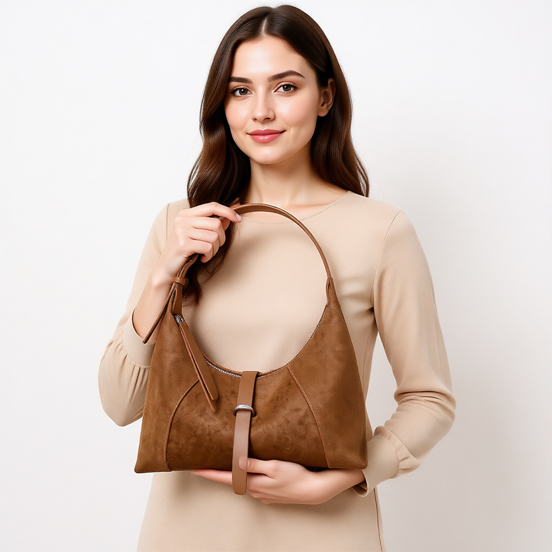 Ladies' suede handbag designer - Interior Design Elegant review and price