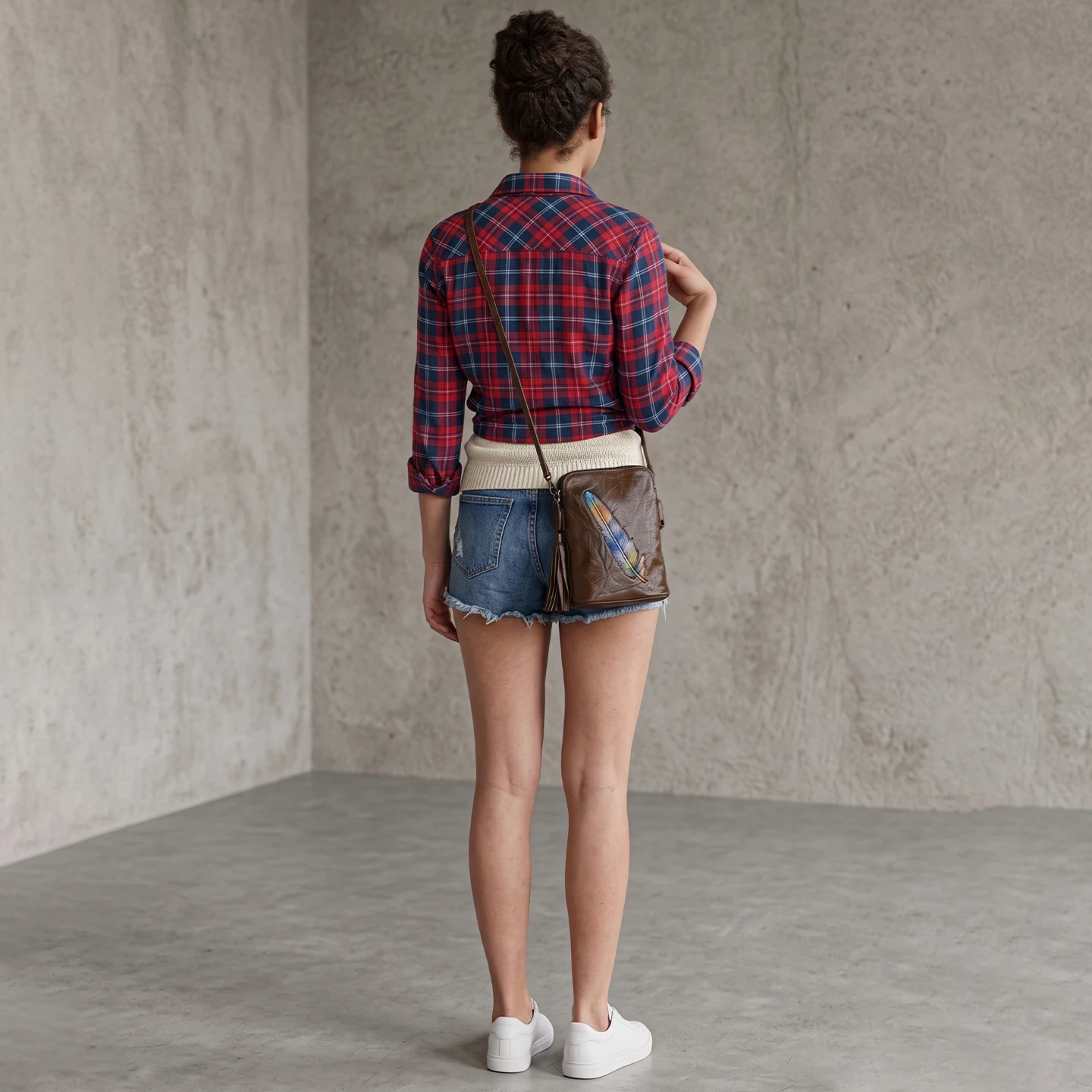 Women Mini Genuine Cowhide Cro - Interior Design Minimalist review and price