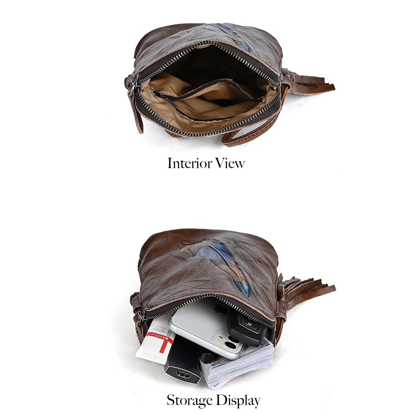 Women Mini Genuine Cowhide Cro - Interior Design Minimalist review and price