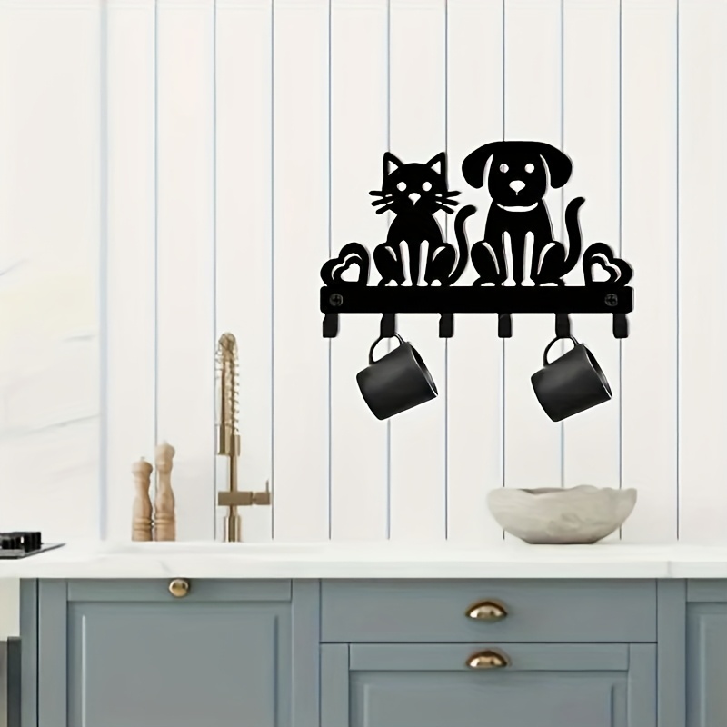 CIFBUY Iron Wall Art Cute Cat  - Interior Design Minimalist review and price