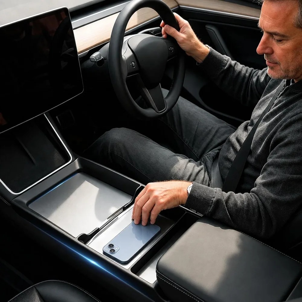 Anti Slip Center Console Stora - Interior Design Mockup review and price
