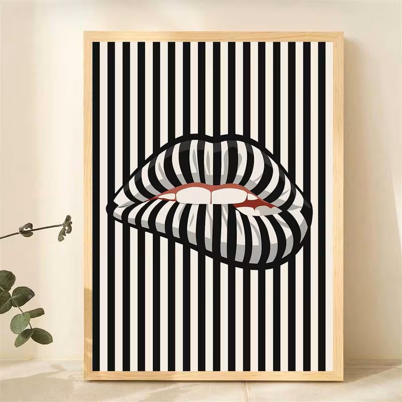 Simple and Abstract Striped Li - Interior Design Modern review and price