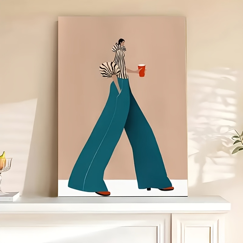 Fashionable Blue Pants Woman P - Interior Design Modern review and price